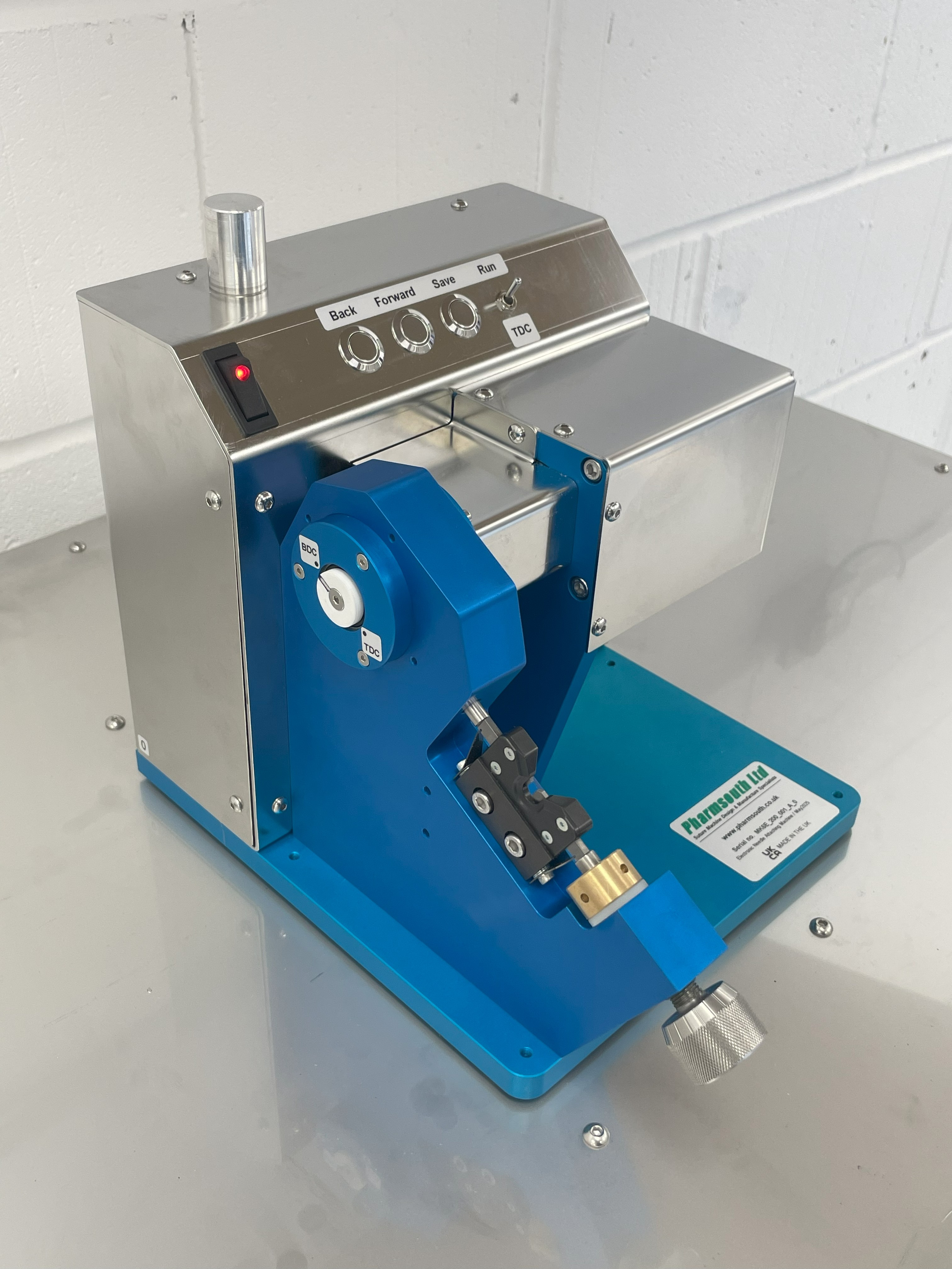 PharmSouth - Electronic Needle Attaching Machine 2